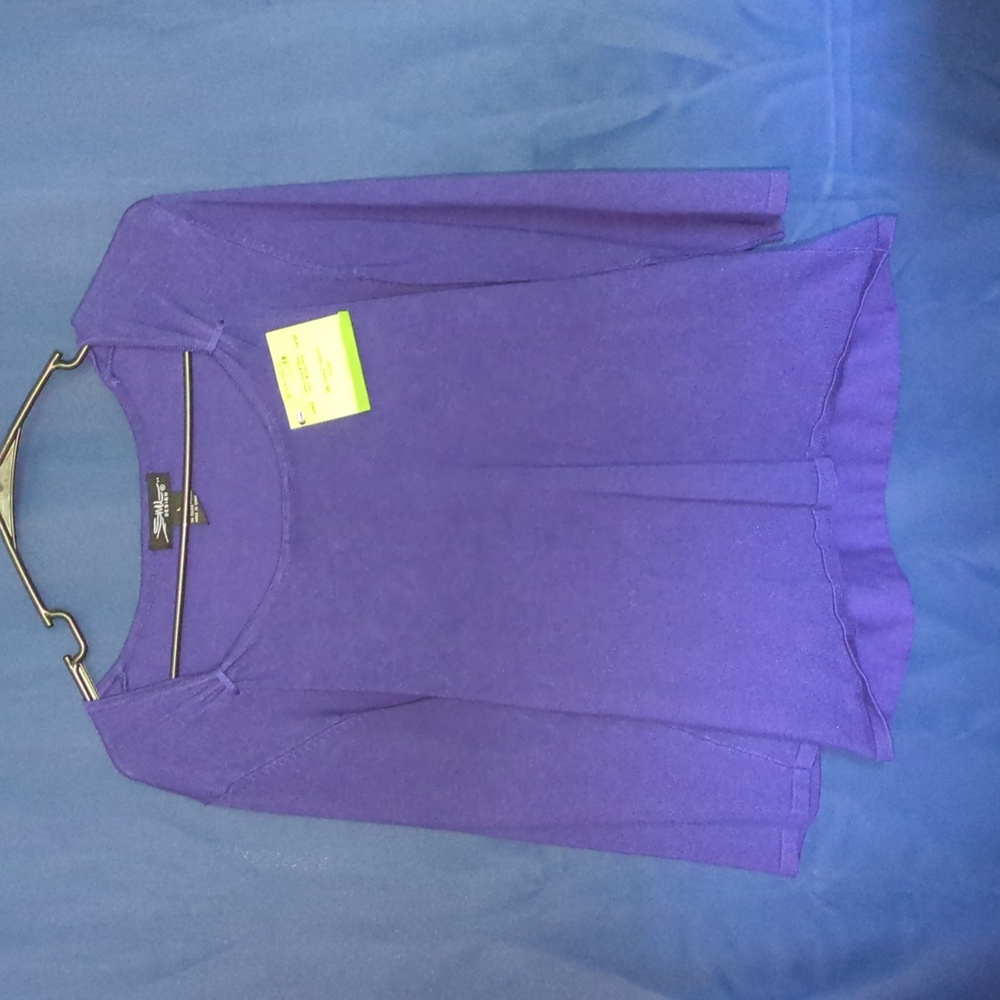 SML Design Large Purple Sweater